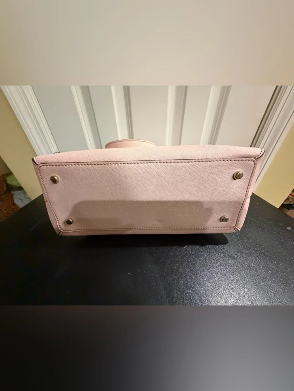 kate spade Blush Pink Leather Top-Handle Satchel